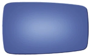 Fits Audi 80 1988-1992 Passenger Side Non-Heated Blue Mirror Glass Replacement - Picture 1 of 1