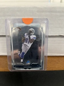 2014 Topps Chrome - Calvin Johnson #98 White Jersey - Picture 1 of 2