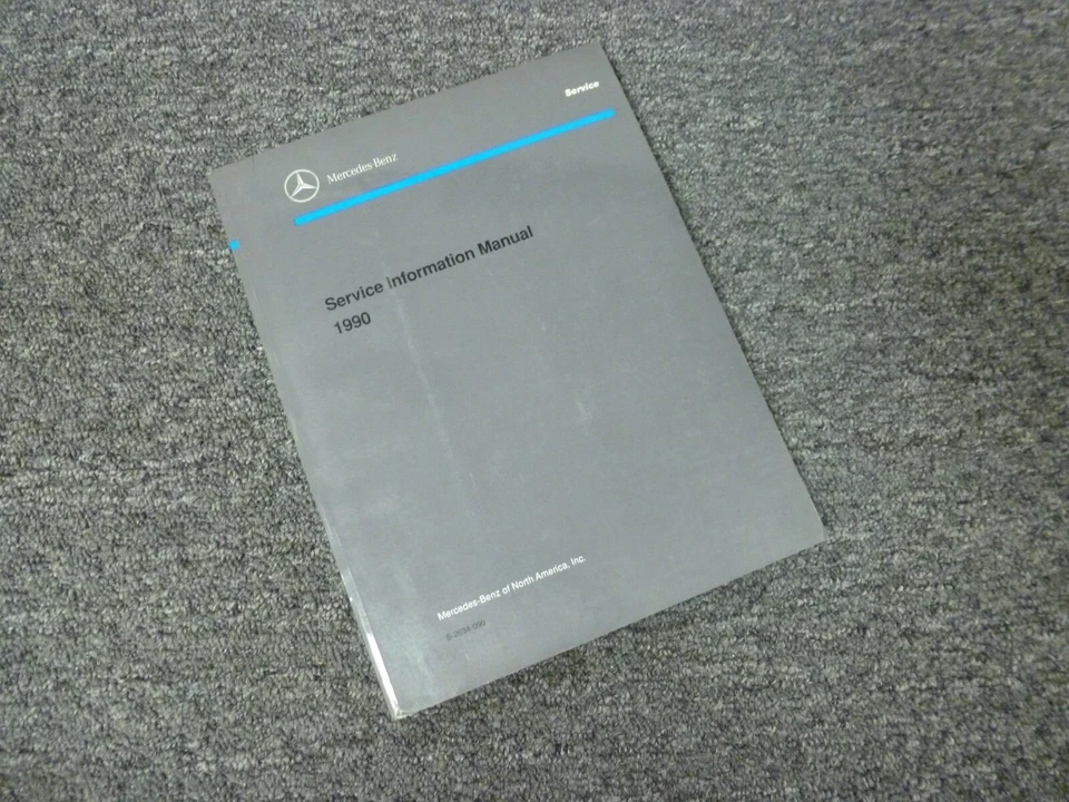 Mercedes Benz 350SDL 1990 420SEL 560SEC 560SEL manual de boletines de servicio de reparación Foto 1 de 1