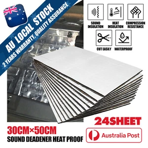 MGT 38.7sqft Sound Deadener Auto Car Insulation Heat & Sound Thermal Blocker - Picture 1 of 10