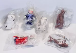 BALTO Movie Toys from Hardees 1996 NUEVO MIP COMP Raro Set Rosie Jenna Balto Luk - Imagen 1 de 2