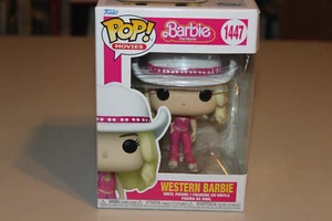 Western Barbie Funko Pop 1447, Barbie The Move, Figura Vinilo en Caja - Imagen 1 de 6
