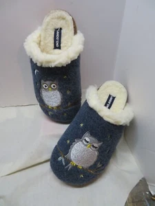 Lands End Women's Sherpa Lined Clog House Slippers Size 6B - Picture 1 of 4