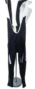 Decathlon Btwin Cycling Winter Bib Thigh Pants Padded Black Men Size Medium - Picture 1 of 11
