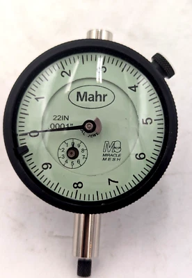 Mahr 2014761 Dial Indicator 22In-RC, .025 Range x .0001 Grad - Image 1 of 4
