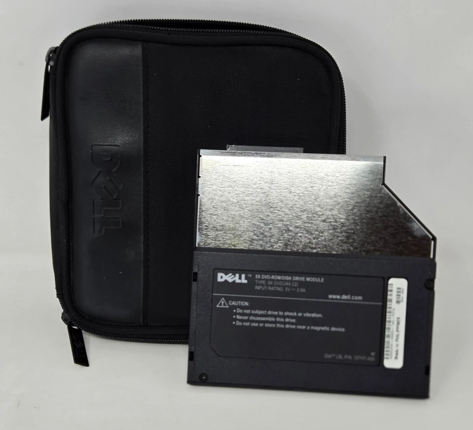 Dell Laptop Inspiron Latitude 8X DVD 24x CD Optical Module Slide-in 18THT-A00 - Image 1 of 4