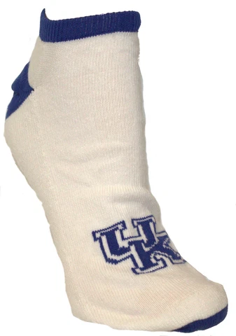 NCAA Kentucky Wildcats No Show Socks Cover