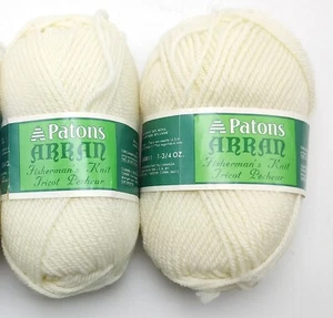 Patons Arran Tejido Hilo de Aran 2 Esquillas Lana Acrílica Vintage Pescador Tejido 4000 - Imagen 1 de 5