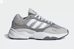 Adidas Retropy F90 Grey White Casual Shoes Sneakers Mens Size US 12 New ✅ - Picture 1 of 12