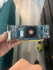 Tarjeta de video AMD Radeon HD 6350 512 MB DDR3 DMS59 bajo perfil HP 697246-001 - Imagen 1 de 2
