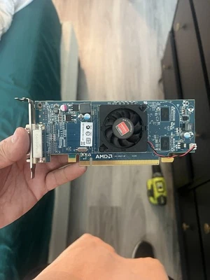 AMD Radeon HD 6350 512MB DDR3 Video Card DMS59 Low Profile HP 697246-001 - Image 1 of 2