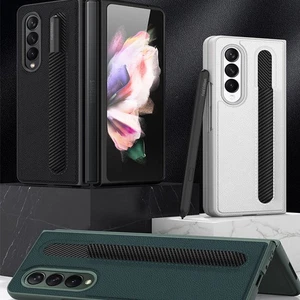 Funda protectora a prueba de golpes con soporte para bolígrafo para Samsung Galaxy Z plegable 3 5G - Imagen 1 de 18
