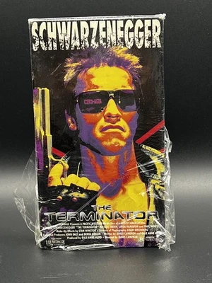 The Terminator VHS 1991 Arnold Schwarzenegger James Cameron Cult Classic - Image 1 of 4