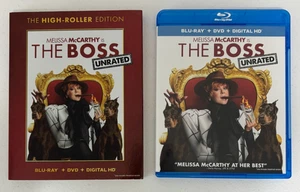 The Boss (Blu-ray + DVD w/ Slipcover) Unrated High-Roller Edition - Comedy - Picture 1 of 3