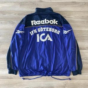 90's Reebok ifk göteborg ica Football Jacket XL - Picture 1 of 8