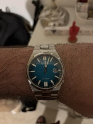 Citizen TSUYOSA NJ0151-88X Automatic 8210 Uomo Meccanico Acciaio Silver Green - Immagine 1 di 4