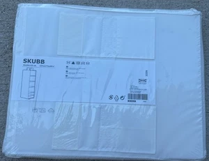 NUOVO SIGILLATO SKUBB IKEA bianco organizer SEI SCOMPARTI archiviazione 403.000.49 - Foto 1 di 3