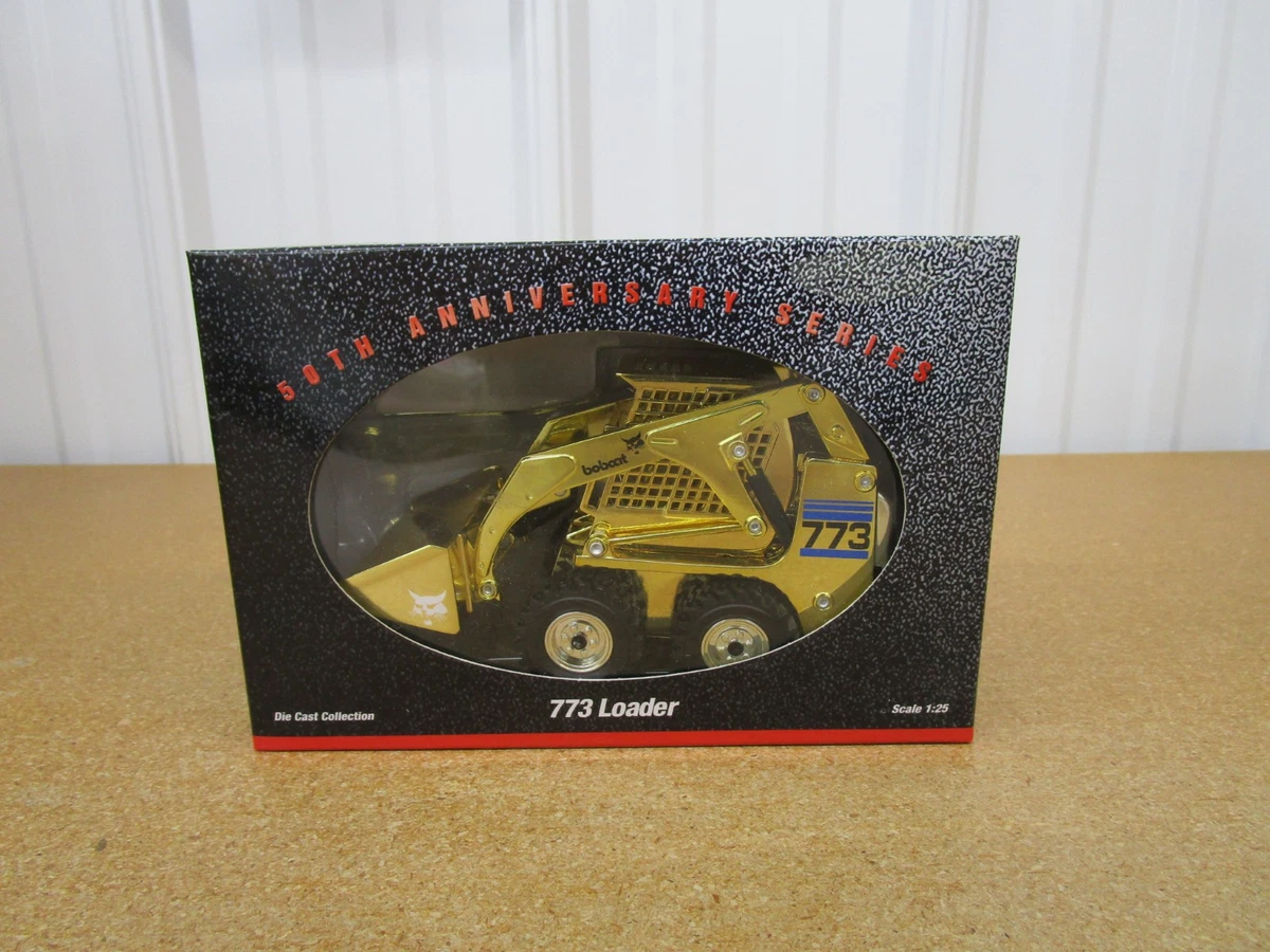 Melroe BOBCAT Loader 773 skidsteer 1/25 GOLD 50th Anniversary