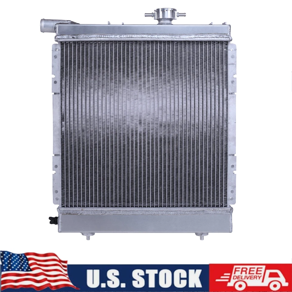 CU1387 Full Aluminium Radiator Fit for Dodge Caravan Plymouth Voyager 1990-1992 Foto 1 de 4