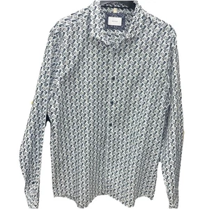 Camicia Fantasia Uomo SEINSE Manica Lunga Taglia L - Picture 1 of 5