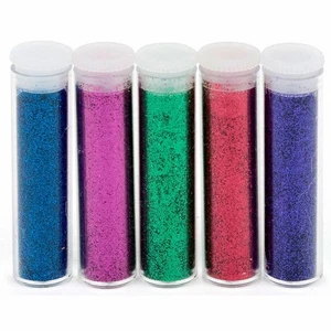 D55-34017 - * EK Success - Glitter 5-Pack: Primary Colors - Picture 1 of 1