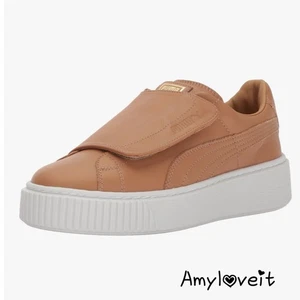 Puma Basket Plateau Strap Sneaker Größe 8 Neu - Bild 1 von 5