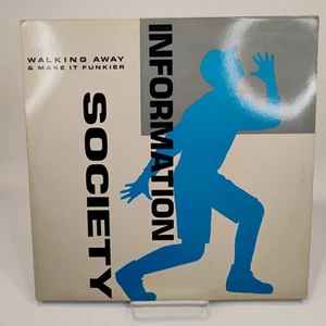 Information Society Walking Away/Make It 12" Maxi-Single Vinyl 1988 Tommy Boy - Imagen 1 de 4