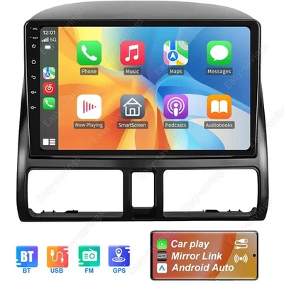 For Honda CR-V CRV 2002-2006 Apple CarPlay Car Stereo Radio GPS Wifi Android 13 - Image 1 of 4