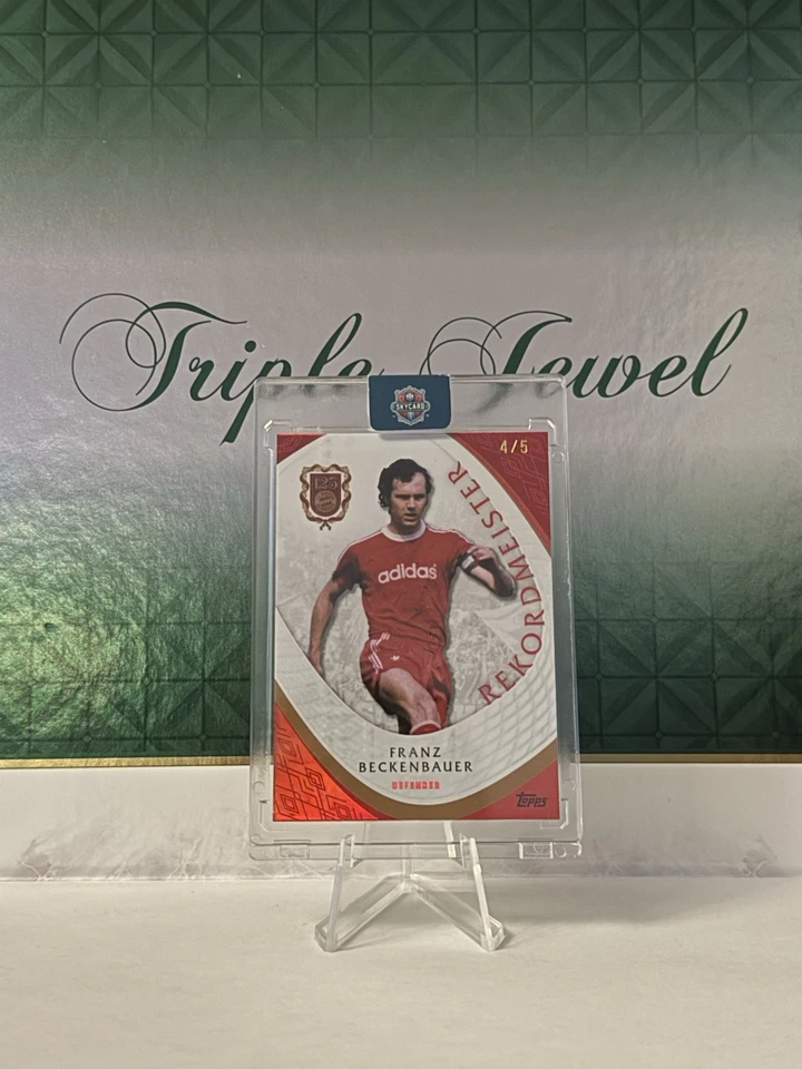 Topps – Franz Beckenbauer Rekordmeister – Limitierte Auflage 4/5 - Bild 1 von 1
