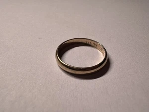 333 Gold Ring 8k Gelbgold 2,45 g Ehering Trauring Gravur RG 59 18,8 mm - Bild 1 von 5