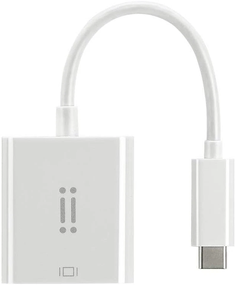 Aiino USB-C to VGA Adapter, Bianco - Immagine 1 di 4
