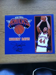 Hubert Davis signed photo Knicks ESPN - Picture 1 of 1