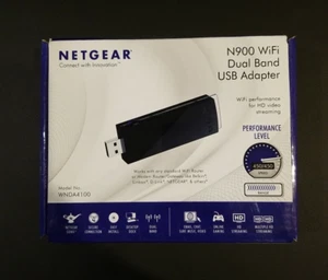 NETGEAR WNDA4100 Wireless WiFi Dual Band USB Adapter N900 / A4-2 - Picture 1 of 4