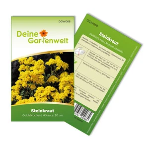 Steinkraut Goldkörbchen Samen - Alyssum saxatile - Bergsteinkrautsamen - Bild 1 von 6
