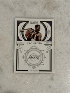 2010-11 Playoff National Treasures Bob McAdoo Legend Silver #/99 SP - Picture 1 of 2