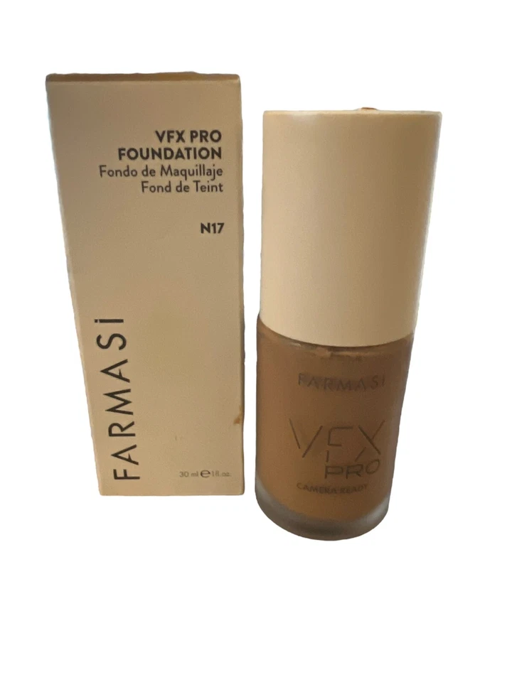 NEW Farmasi Make Up Vfx Pro Camera Ready Foundation 1 oz- 30 ml / Various Shades - Image 1 of 1