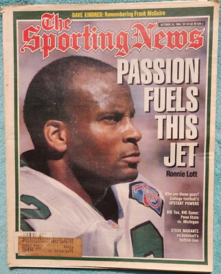 Ronnie Lott Passion Fuels This Jet 1994 noticias deportivas edición completa 48 páginas Foto 1 de 4