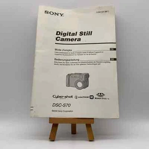 Sony Cyber-shot DSC-S70 Mode D 'em Ploi Allemand Mode D'Emploi - Photo 1 sur 1