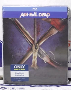 NEW ASH VS EVIL DEAD SEASON 2 BLU-RAY STEELBOOK! U.S BEST BUY EXCLUSIVE! SEALED - Picture 1 of 3