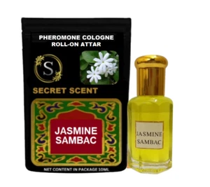 Jasmine Attar / Ittar concentrated Perfume Oil - 10 ml Jasmine Sambac fragrance - Picture 1 of 4