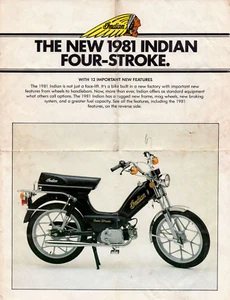 Vintage 1981 Four-Stroke Motorcycle Paper Ad (SM-1) - Picture 1 of 2