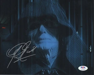 STAR WARS : CLIVE REVILL AS 'EMPEROR PALPATINE' *RARE* SIGNED PHOTO PSA - Picture 1 of 3