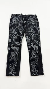 Nike Leggings Womens Medium Black Power Lux Running Crop Active Athletic - Picture 1 of 9
