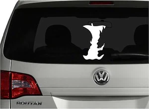 Vinyl Decal Sticker. Car, Window, Wall.. Death Note Apple Core (4.4" x 7") - Picture 1 of 2