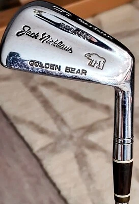 MacGregor Jack Nicklaus Golden Bear 6 Iron Reg.086.  Tour Flight Steel Shaft - Image 1 of 4