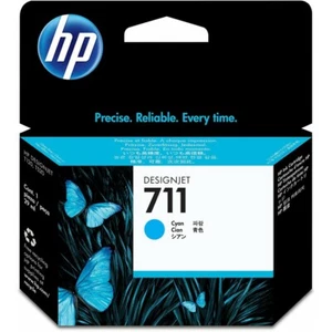 1x HP Genuine 711 Cyan CZ130A High Yield For DESIGNJET T120 T520 ePrinters 29ml - Picture 1 of 2