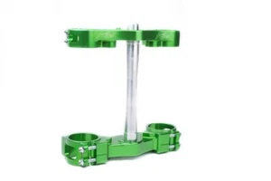 KITE Piastre per forcelle MX-EN VERDE KAWASAKI KX250/450 2013>20 - Foto 1 di 1