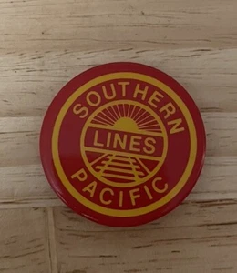 Southern Pacific Lines Pin Back Button 1.5" Bpn038 - Picture 1 of 2