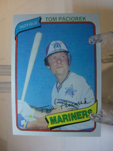 1980 Topps Baseball Card   #481 - Tom Paciorek - Seattle Mariners     (95513)