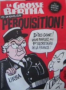 LA GROSSE BERTHA N° 51 de JANVIER 1992 PS UN NOUVEL ÉLAN  PERQUISITION !  - Picture 1 of 1